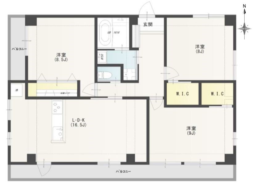 東京都港区芝５丁目 間取図・土地図