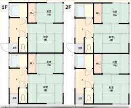 千葉県千葉市中央区院内２丁目 間取図・土地図