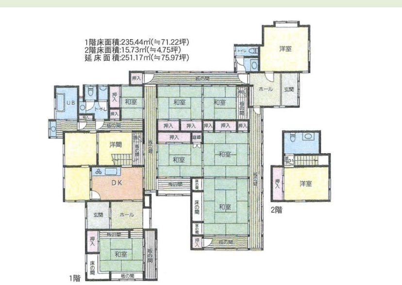 神奈川県横浜市磯子区岡村２丁目 間取図・土地図
