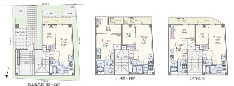 東京都西東京市保谷町３丁目 間取図・土地図