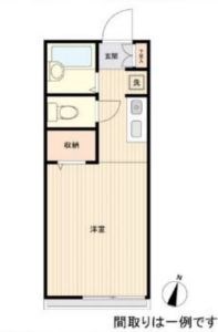 埼玉県川越市野田町２丁目 間取図・土地図