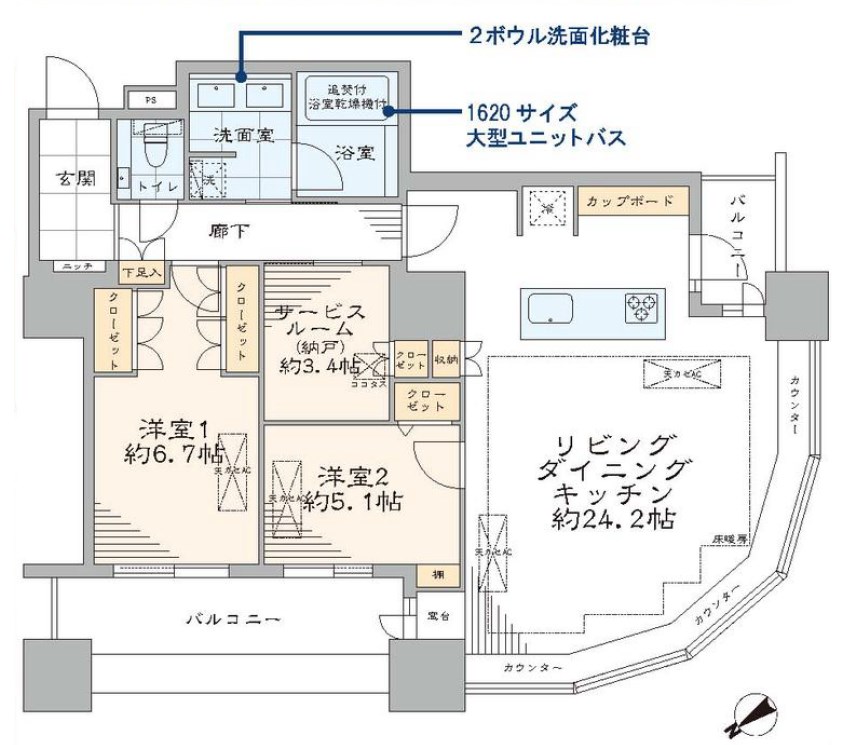 東京都港区東新橋１丁目 間取図・土地図
