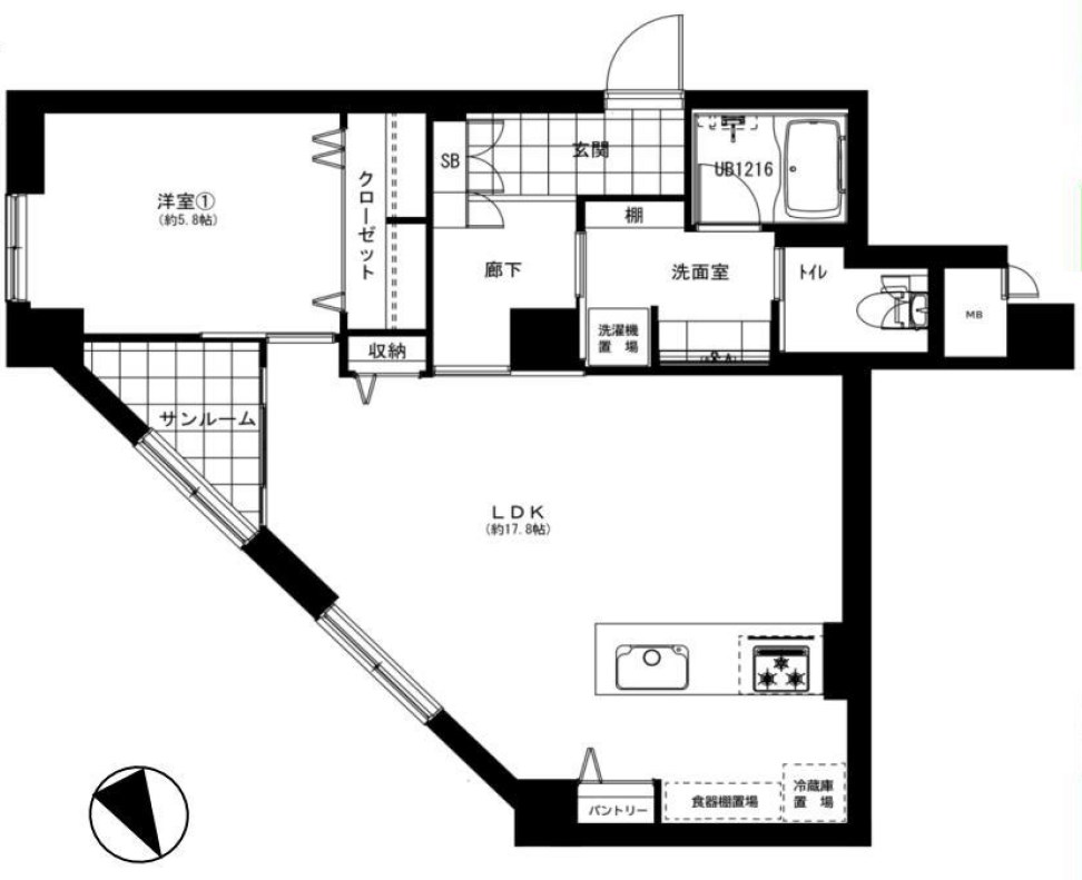 東京都港区白金台５丁目 間取図・土地図