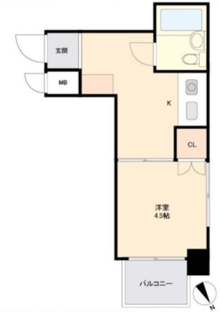 東京都港区三田５丁目 間取図・土地図