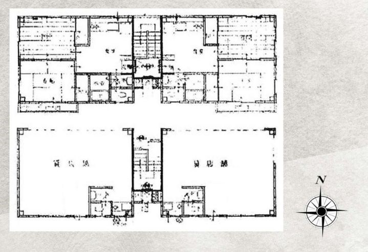 東京都足立区花畑１丁目 間取図・土地図