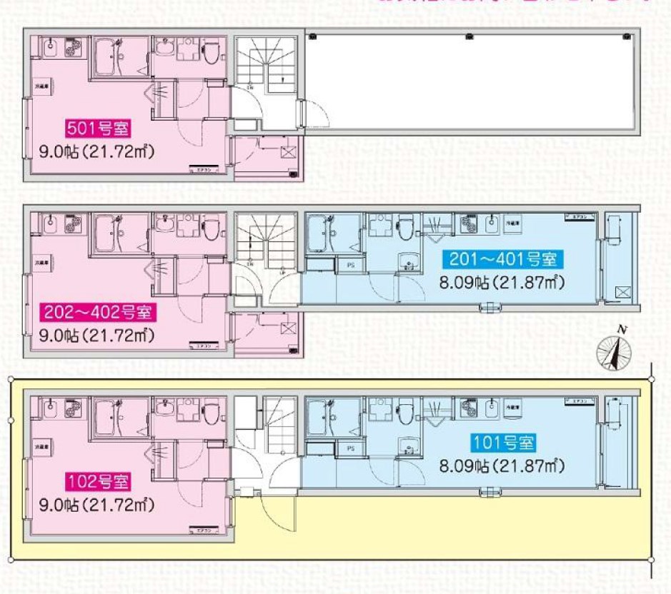 東京都墨田区石原３丁目 間取図・土地図