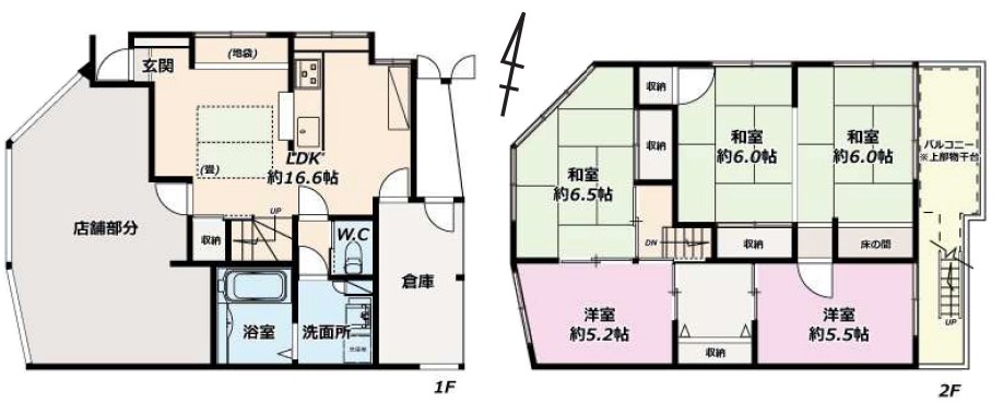 神奈川県川崎市多摩区長沢１丁目 間取図・土地図