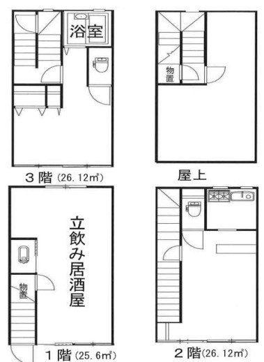 埼玉県所沢市松葉町 間取図・土地図