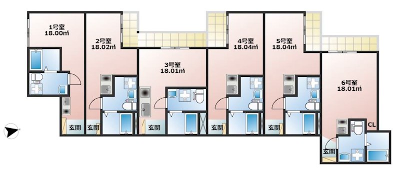 神奈川県藤沢市下土棚 間取図・土地図