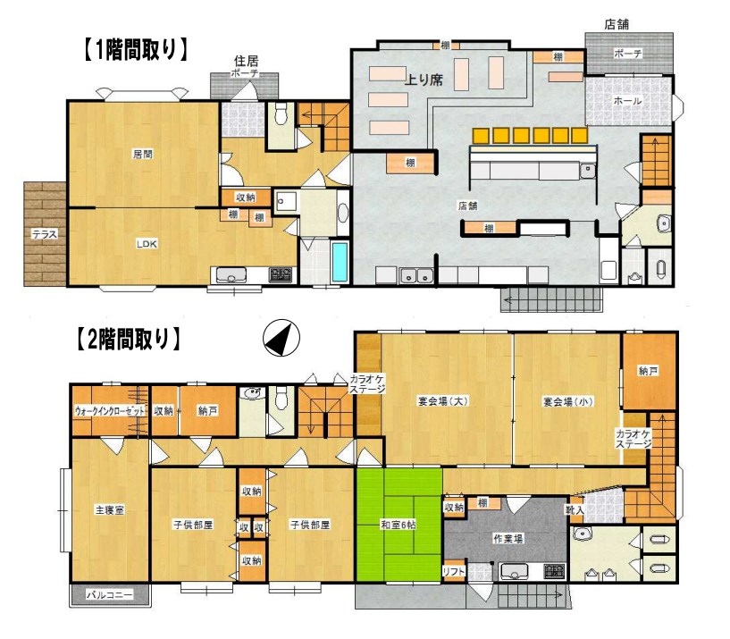 東京都東久留米市下里２丁目 間取図・土地図