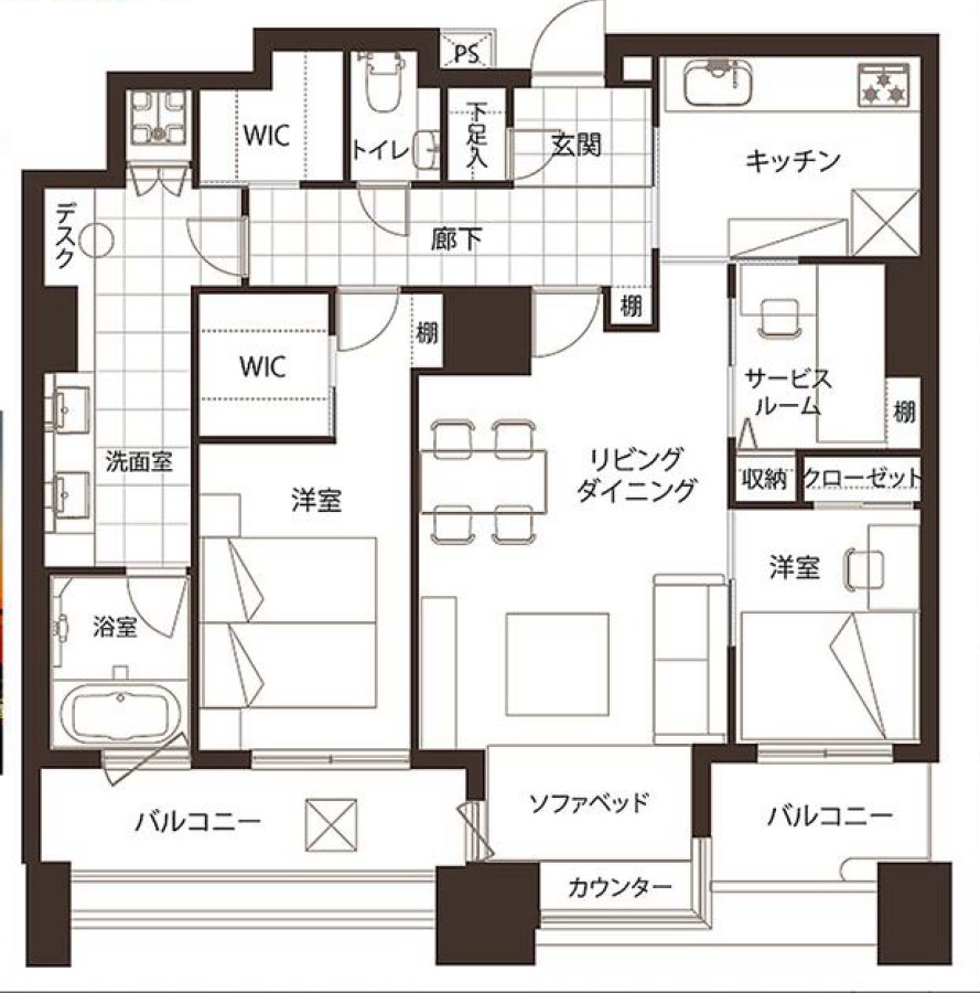 東京都港区東新橋１丁目 間取図・土地図