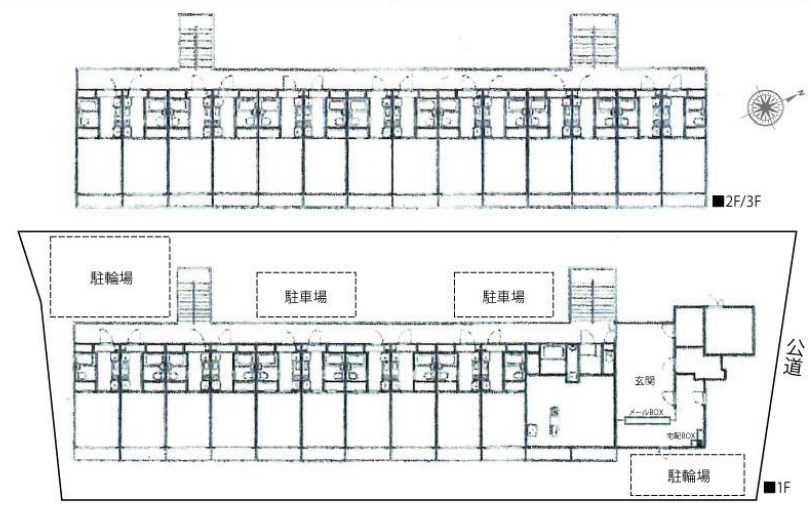 東京都西東京市富士町４丁目 間取図・土地図