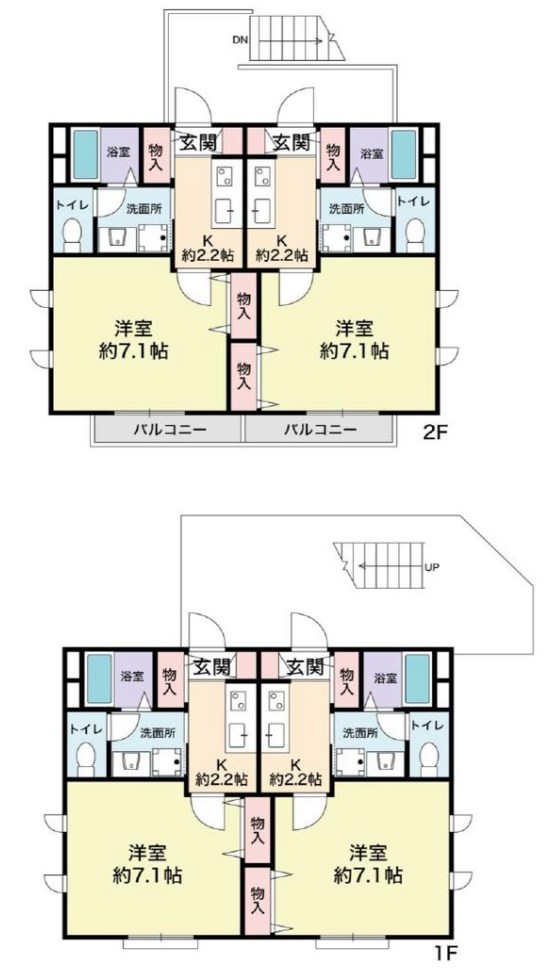 東京都調布市飛田給２丁目 間取図・土地図