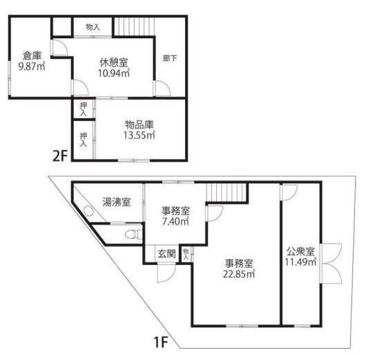 東京都中野区白鷺２丁目 間取図・土地図