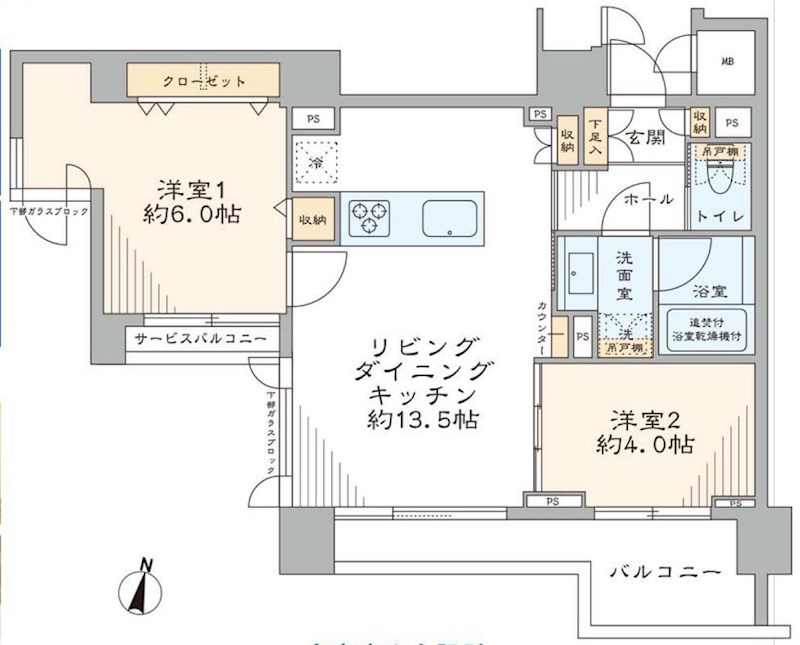 東京都港区赤坂９丁目 間取図・土地図