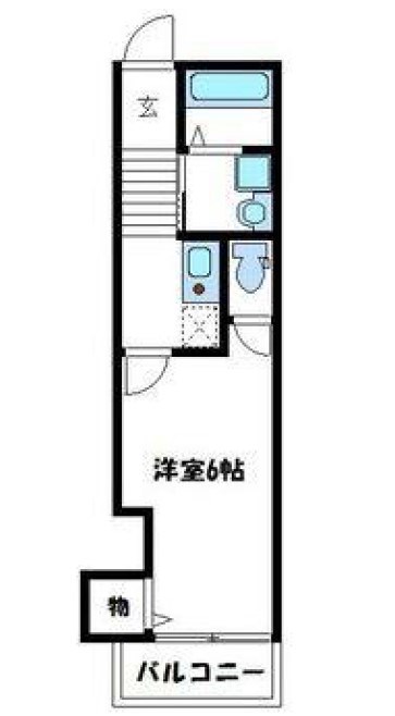 東京都八王子市七国１丁目 間取図・土地図