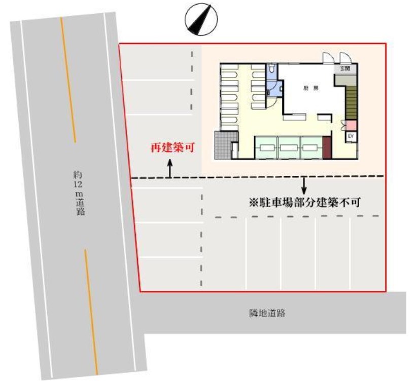 千葉県千葉市若葉区若松町 区画図