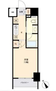 東京都港区新橋４丁目 間取図・土地図
