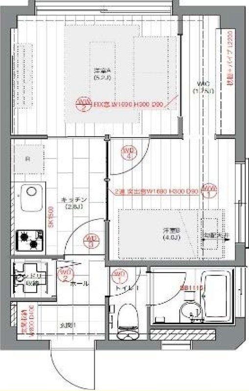 東京都世田谷区奥沢５丁目 間取図・土地図
