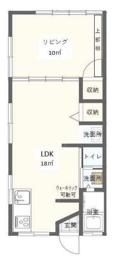 東京都東大和市狭山３丁目 間取図・土地図