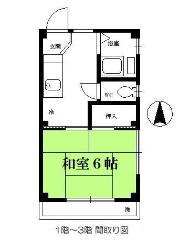 神奈川県横浜市南区中村町４丁目 間取図・土地図