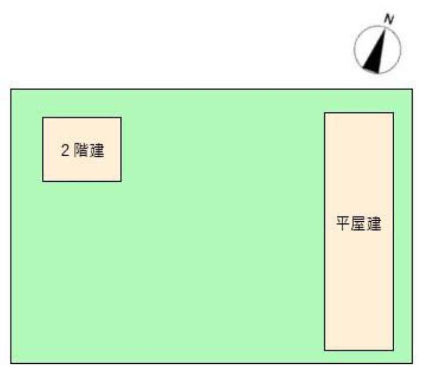 千葉県匝瑳市高野 間取図・土地図