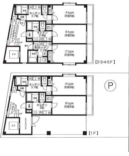東京都墨田区押上３丁目 間取図・土地図