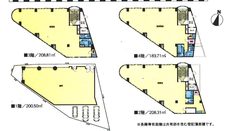 神奈川県横浜市磯子区森２丁目 間取図・土地図