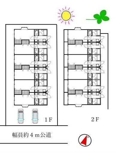 神奈川県相模原市中央区千代田６丁目 間取図・土地図