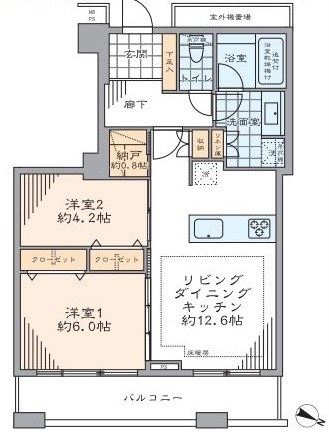 東京都港区芝浦４丁目 間取図・土地図