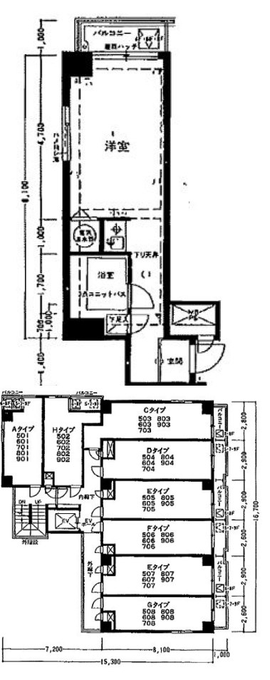 東京都港区東麻布１丁目 間取図・土地図