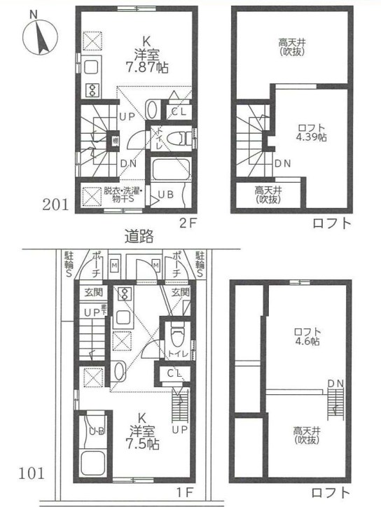 埼玉県川口市芝富士１丁目 間取図・土地図