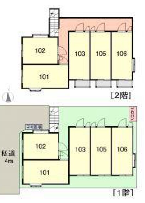 埼玉県朝霞市三原３丁目 間取図・土地図