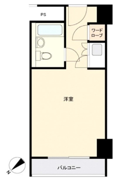 東京都港区北青山１丁目 間取図・土地図