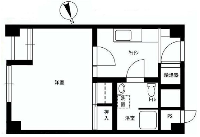 東京都港区高輪２丁目 間取図・土地図