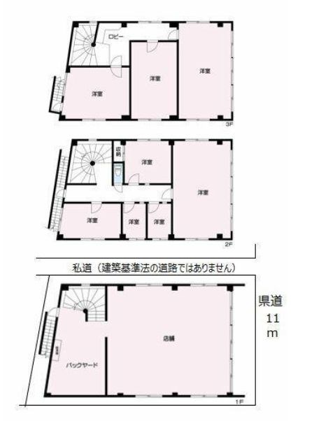 埼玉県幸手市中１丁目 間取図・土地図