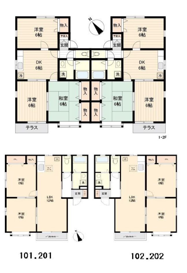 神奈川県鎌倉市岩瀬１丁目 間取図・土地図