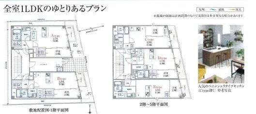 神奈川県川崎市中原区中丸子 間取図・土地図
