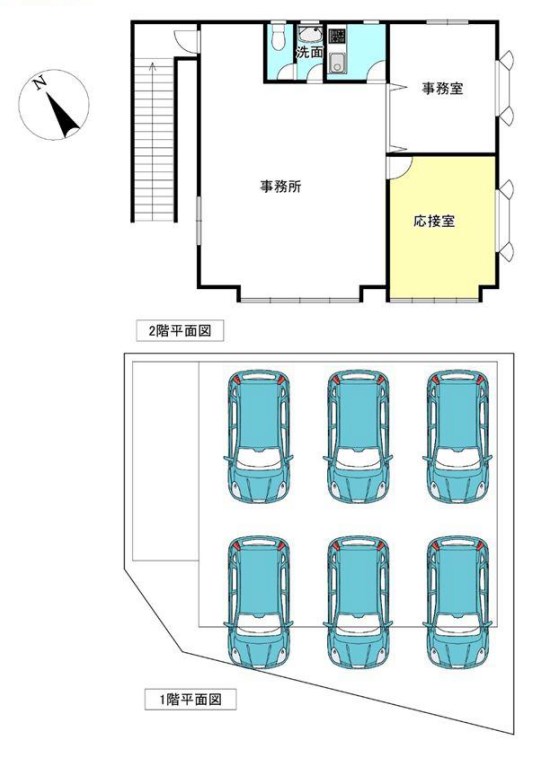東京都江戸川区北葛西５丁目 間取図・土地図