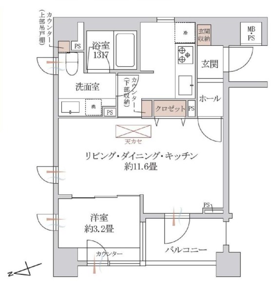 東京都港区南青山６丁目 間取図・土地図