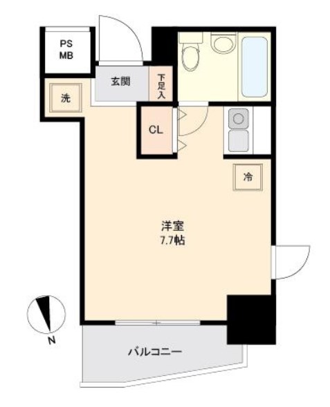 東京都港区麻布十番３丁目 間取図・土地図