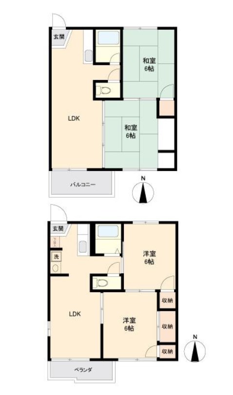 埼玉県川口市上青木３丁目 間取図・土地図