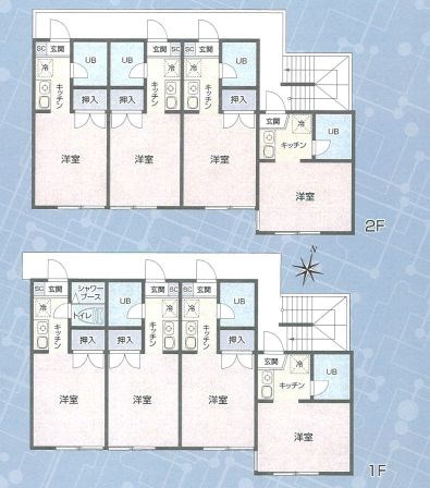 埼玉県さいたま市大宮区土手町３丁目 間取図・土地図