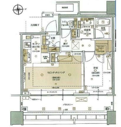 東京都港区白金１丁目 間取図・土地図