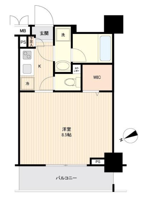 東京都港区高輪１丁目 間取図・土地図