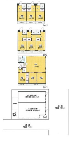 東京都杉並区和泉１丁目 間取図・土地図
