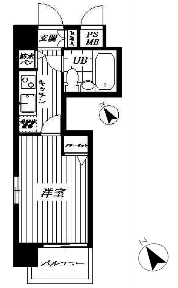 東京都港区三田５丁目 間取図・土地図