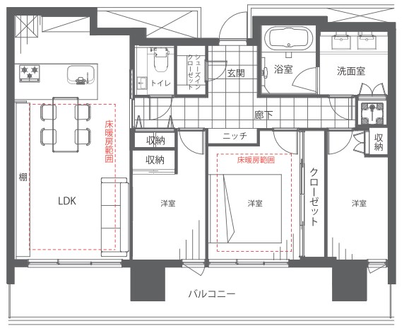 東京都港区赤坂９丁目 間取図・土地図
