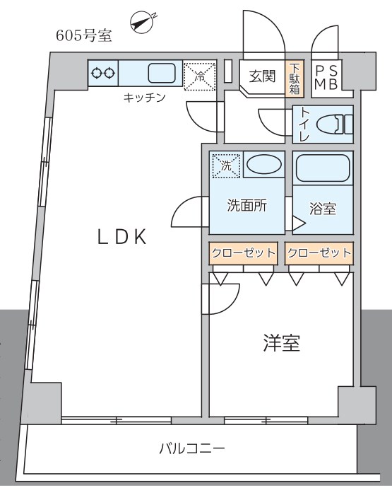 東京都港区南麻布５丁目 間取図・土地図