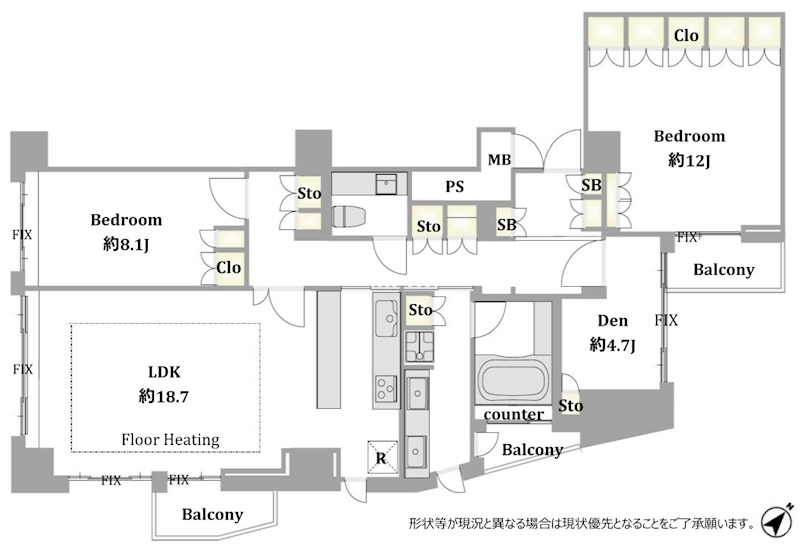 東京都港区赤坂６丁目 間取図・土地図